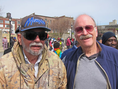Ken and Tom at the reopening ceremony of the National Civil Rights Museum at the Lorraine Motel