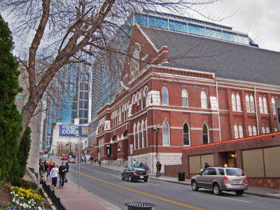 Ryman Auditorium - previous home of the Grand Ole Opry in Nashville, Tennessee
