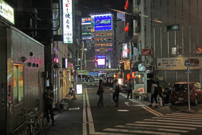 A side street near Jidaiya - Tokyo