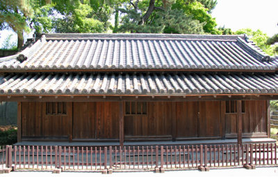 Doshin-Bansho Samurai Guardhouse near the Ote-mon Gate on the grounds of the Imperial Palace - Tokyo