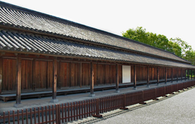 Hyakunin-bansho Samurai Guardhouse near the Ote-mon Gate on the grounds of the Imperial Palace - Tokyo