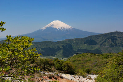  Mt Fuji as seen from Owakudani