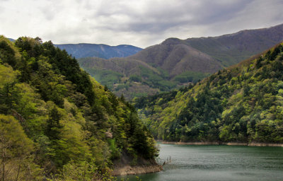 Majestic mountains - seen while traveling from Suwa-shi to Takayama