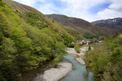 Majestic mountains - seen while traveling from Suwa-shi to Takayama