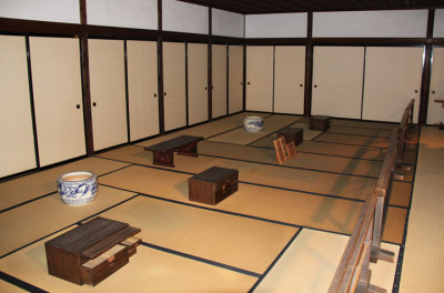 Goyouba  - the administrative room of the feudal lord's lower vassals during the Edo Period - at the Takayama Jinya in Old Town