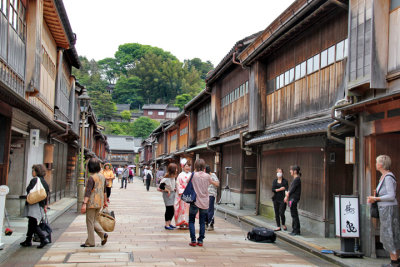 The Higashi Chaya (Geisha) District in Kanazawa