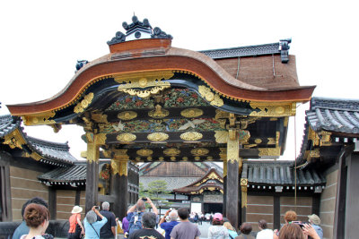 Karamon Main Gate to Ninomaru Palace and Garden complex in Nijo Castle in Kyoto