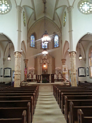 Temple Mickve Israel (founded 1790) - third oldest Jewish congregation in the U.S. & the only Gothic-style synagogue in the U.S.