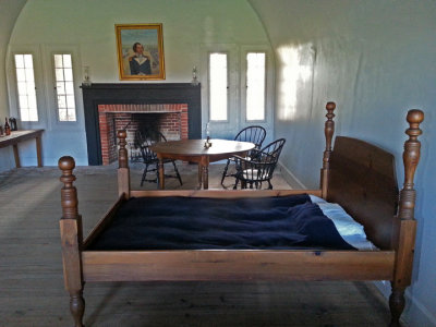 Sleeping quarters for officers - at Fort Pulaski on Cockspur Island, Georgia