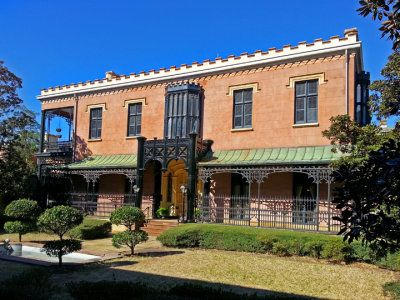 Green-Meldrim House (built in 1853) off of Madison Square- Savannah, Georgia. We toured this house. 