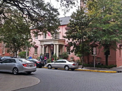 We ate lunch here at the Olde Pink House Restaurant (built in 1789) - Savannah