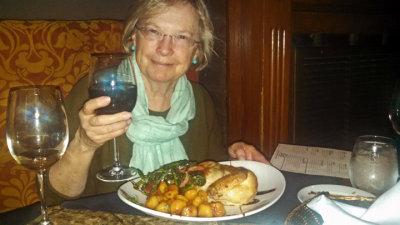  Judy B. at Leoci's Trattoria in Savannah - we had a superb dinner there with Jack and Judy