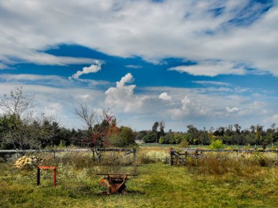 north view from barnyard