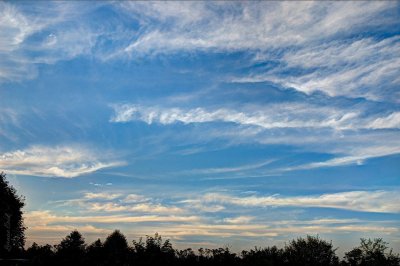 sundown sky North 0725