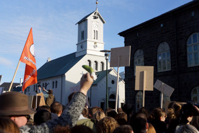 Tortólistum mótmælt