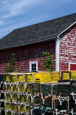 Barn and Traps  - Westport, Brier Island