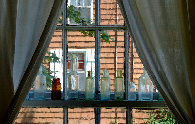 Window Watercolour  - Westport, Brier Island