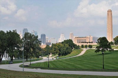 Hill, Tower, and Skyline