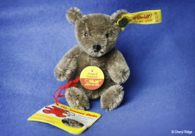 Steiff mini teddy bear 1980s caramel 0202/10
