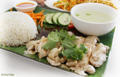 Hainanese chicken rice