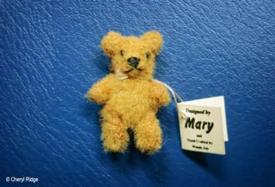 miniature bear Ashleigh by Mary and Wendy Joy