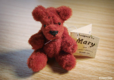 miniature bear Malachi by Mary and Wendy Joy