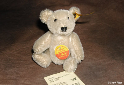 Steiff mini teddy bear 1990s grey 030307