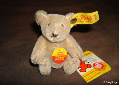 Steiff mini teddy bear 1980s cream 0212/10