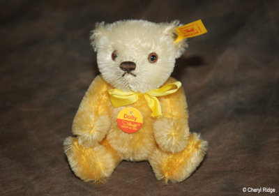 Steiff Dolly teddy bear early 1990s yellow  0216/15