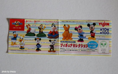 Yujin Disney Characters Figure Collection Part unknown