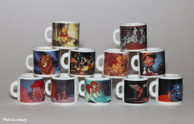 Yujin Mini Mug Cups Art Collection