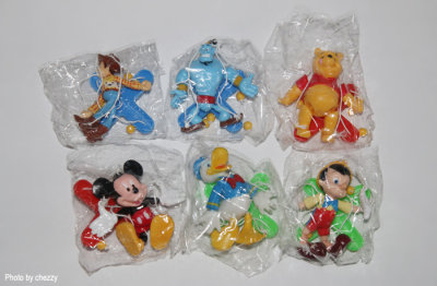 Yujin Disney Characters mini puppets