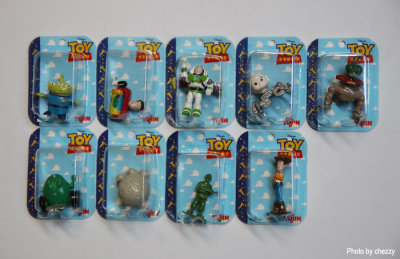 Yujin Disney Characters Toy Story Figure Collection