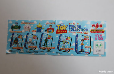 Yujin Disney Characters Toy Story Figure Collection