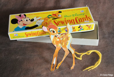 Bambi sewing card