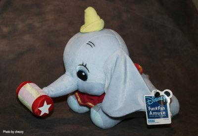 Sega stuffed Dumbo toy from Japan
