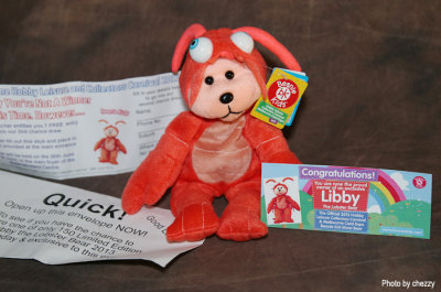 Beanie Kids - Libby the Lobster Bear 2013