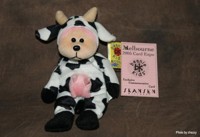 Beanie Kids - Creamy the Cow Bear 2005