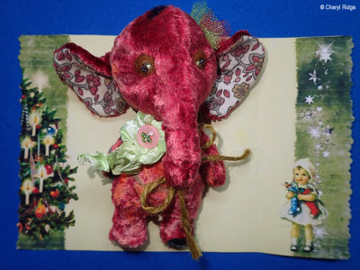 Rosie artist elephant from Ukraine