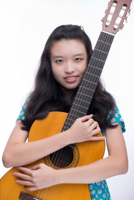 Vara and Dhea at home studio. Dec 2014