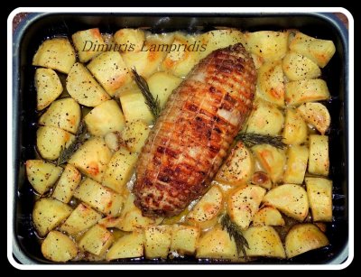 Chicken  Stuffed  with  Potatoes  ...