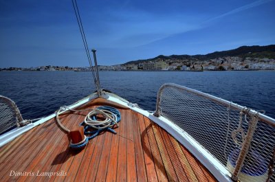 Onboard  for  Spetses ...