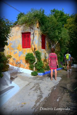 PLAKA IN ACROPOLIS ...