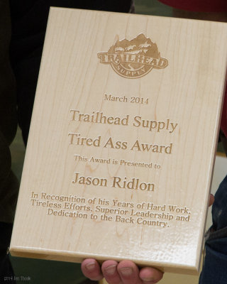 Trailhead Supply Award