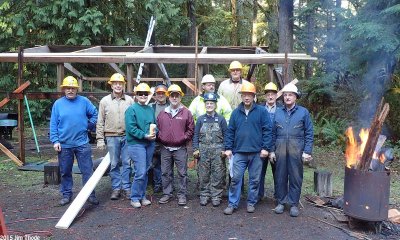 Iron Creek Shelter Roof Project
