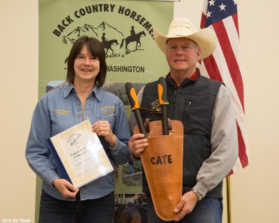 Lopper Award, Cate Bendock - Peninsula Chapter (accepting for Cate was Dan Dosey)