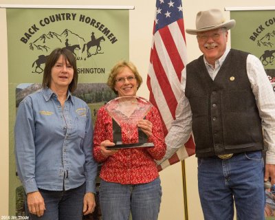 President Diamond Award, Cathy Nelson - Trail Duster Chapter