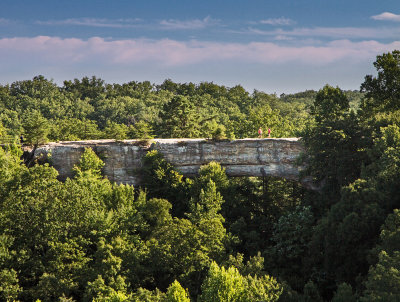 View from overlook trail