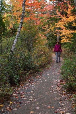 Trail around Jordan Pond