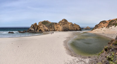 Pfieffer Beach and Sycamore River Delta - Big Sur